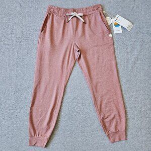 NWT Vuori Women's Performance Jogger Size Extra Small Burnt Clay Heather Soft